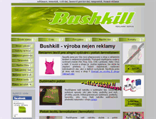 Tablet Screenshot of bushkill.eu